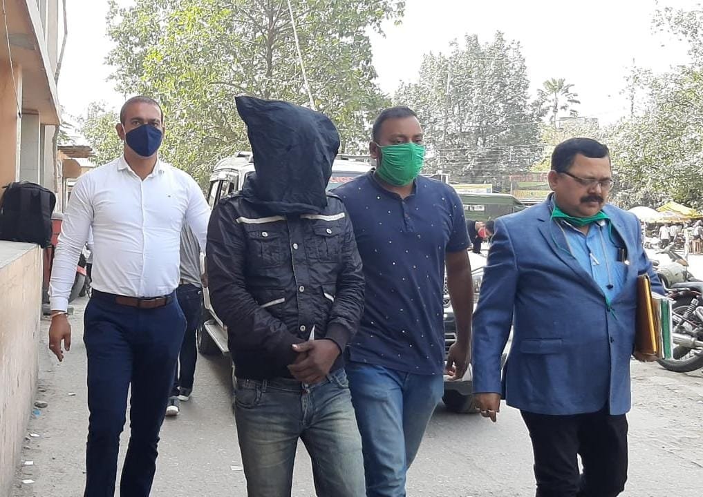 Mrinal Barman was produced before the Siliguri  ACJM court. (ANI/photo)