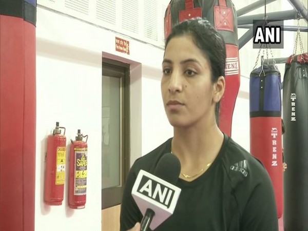 Indian boxer Simranjit Kaur in conversation with ANI