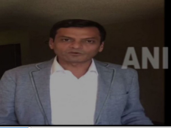 Sindhi activist Zafar speaking to ANI on Saturday.