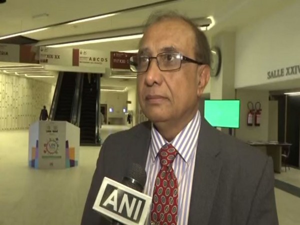 Lakhu Ludana, the general secretary of World Sindhi Congress (WSC) speaking to ANI on Tuesday