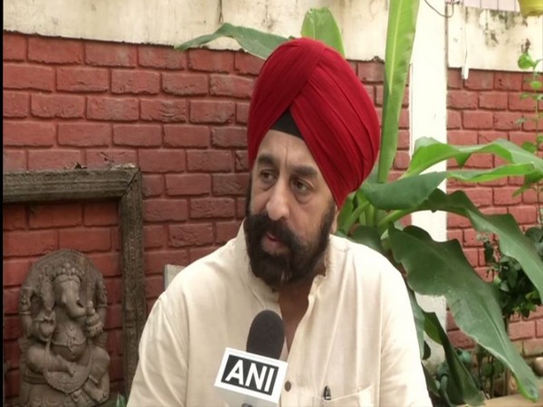 BJP MLA RP Singh speaks to ANI in New Delhi on Tuesday [Photo/ANI]