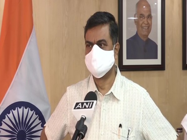 Union Minister RK Singh speaking to ANI in New Delhi on Friday.