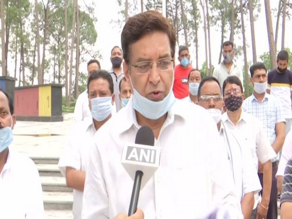 Uttarakhand Congress president Pritam Singh speaking to ANI on Friday. Photo/ANI