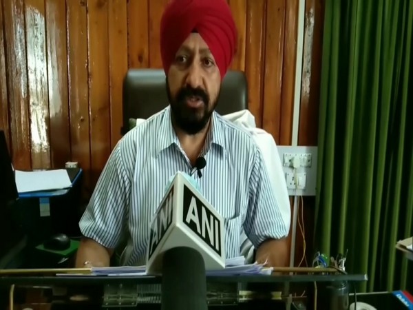 DFO Kuldeep Singh while speaking to ANI. (Photo/ANI)