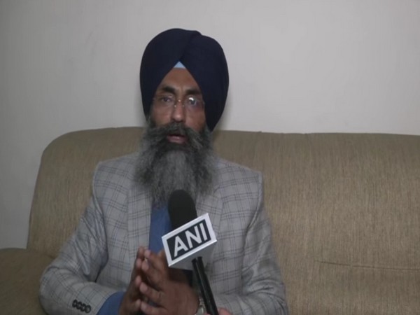 Dr Vardinderpal Singh speaks to ANI in Ludhiana on Friday. (Photo/ANI)