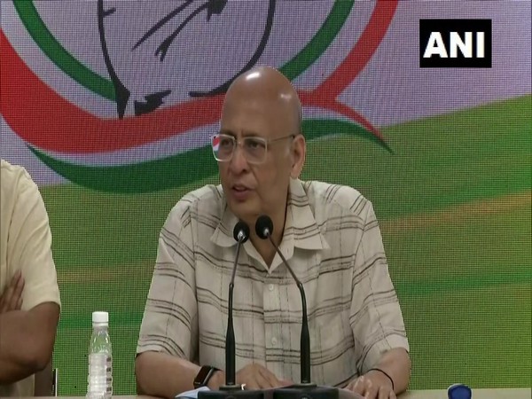 Congress MP Abhishek Manu Singhvi (File photo/ANI)