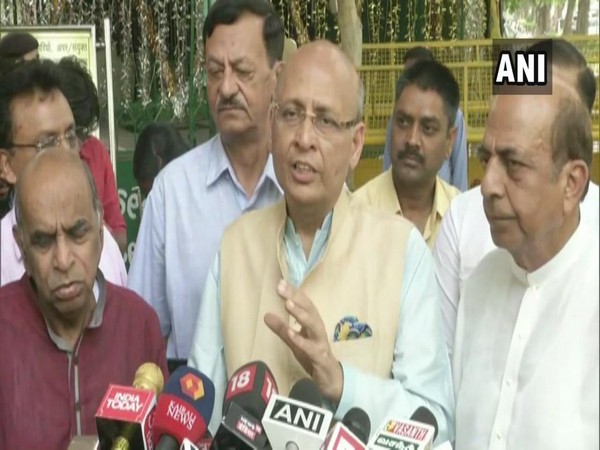 Abhishek Manu Singhvi in New Delhi on Saturday
