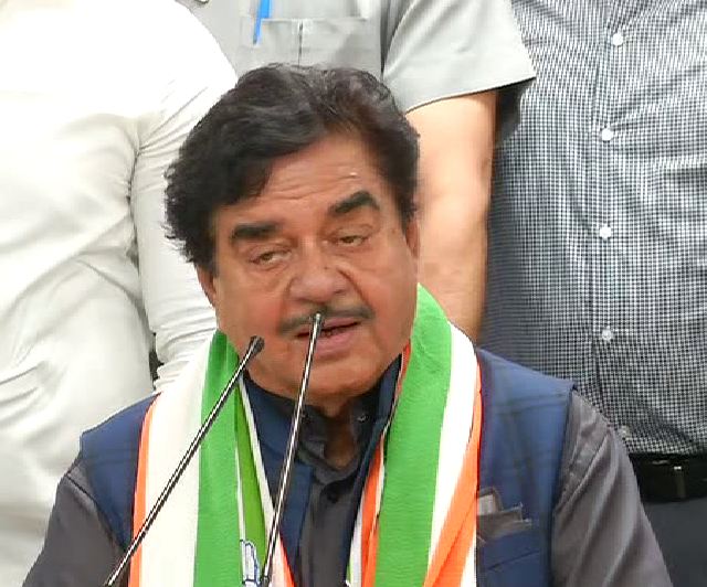 Congress leader Shatrughan Sinha