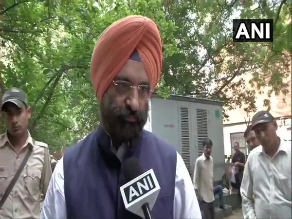 Akali Dal-BJP MLA, MS Sirsa talking to ANI in New Delhi on Thursday 