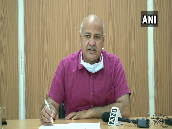 Deputy Chief Minister Manish Sisodia addressing a press conference in New Delhi on Sunday. [Photo/ANI]