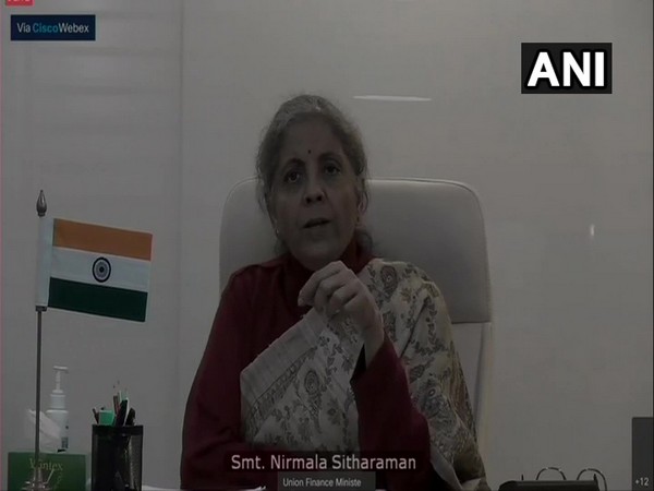 Finance Minister Nirmala Sitharaman speaking at ASSOCHAM Foundation Week via video conferencing on Tuesday.