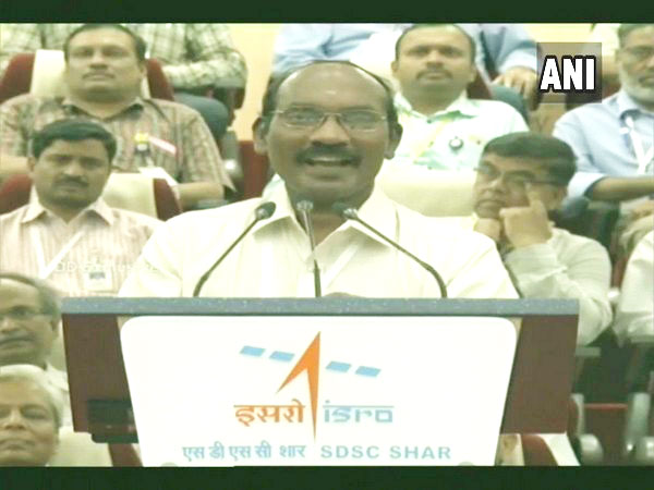 ISRO Chief K Sivan after Chandrayaan-2's launch on Monday (Photo/ANI)