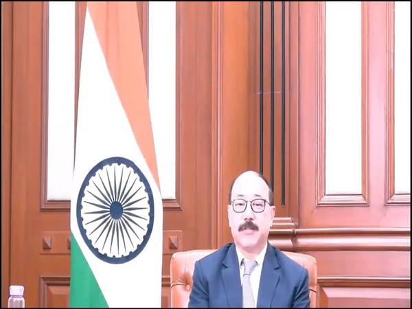 Foreign Secretary Harsh Vardhan Shringla while delivering his remarks at the Second Atal Bihari Vajpayee Memorial Lecture on Friday