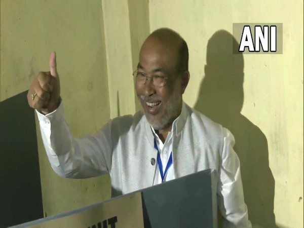 Manipur Chief Minister N Biren Singh (Photo/ANI)