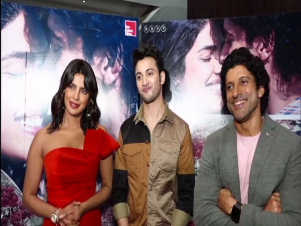 Priyanka Chopra, Rohit Saraf and Farhan Akhtar