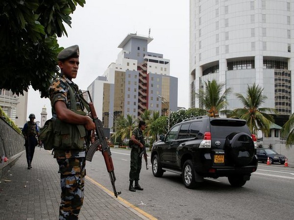 Increased security outside a hotel in Colombo, Sri Lanka, following the Easter Sunday terror attacks (Photo/Reuters)