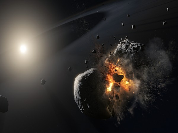 Icy dusty bodies (Image Source: ESA, NASA and M. Kornmesser)