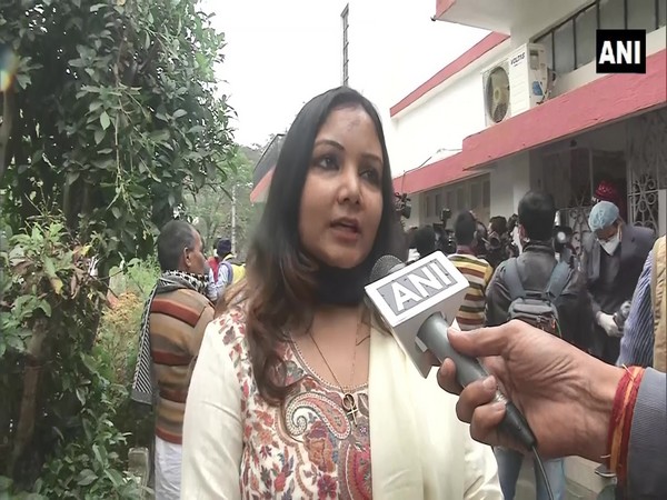 RJD party spokesperson Smita Lakra speaking to ANI in Ranchi on Friday. (Photo/ANI)