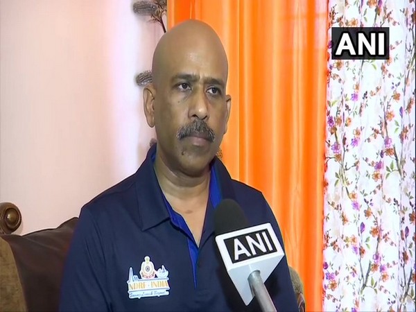SN Pradhan, Director General of NDRF, while talking to ANI on Saturday in Delhi. Photo/ANI