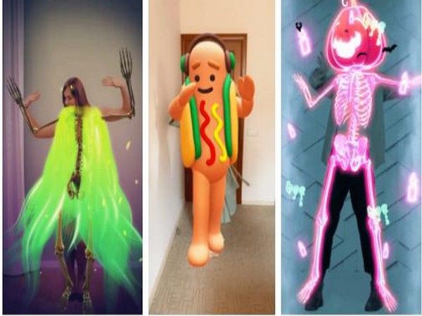 Snapchat's new Lenses for Halloween.