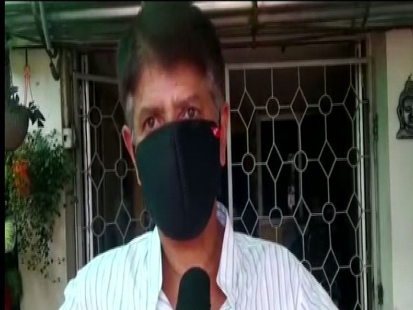 Prasanna Das, husband of the lady officer. (Photo: ANI)