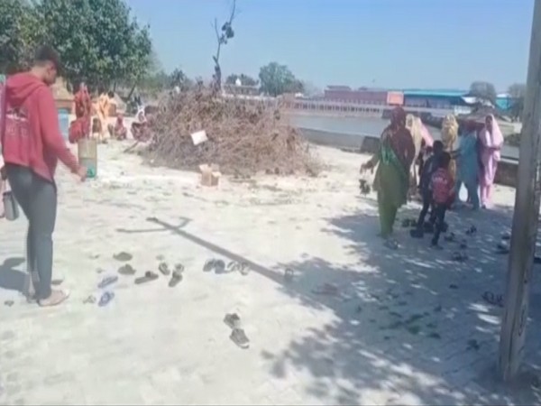 A picture from the incident site in Bhiwani [Photo/ANI]