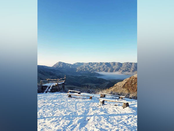 Snowfall in Meghalaya and Nagaland are luring tourists. 