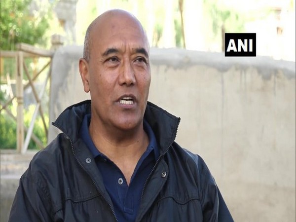 Colonel (Retired) Sonam Wangchuk speaking to ANI. 