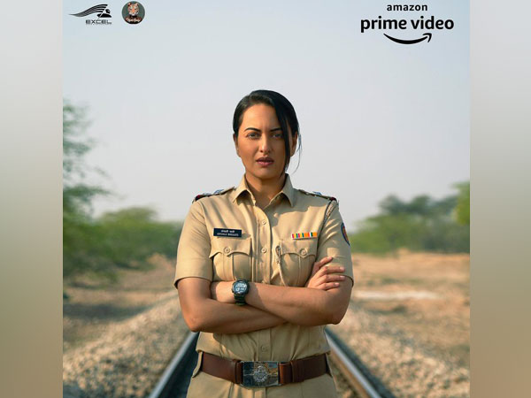 First look of Sonakshi Sinha from untitled Amazon Prime series (Image Source: Twitter)