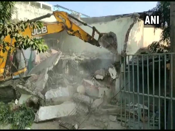 Indore Municipal Corporation demolished the property of Mahendra Soni on Saturday 