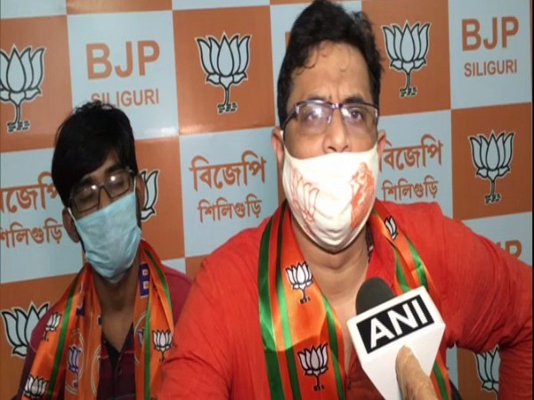 West Bengal BJP MP Saumitra Khan speaking to ANI. (Photo/ANI)