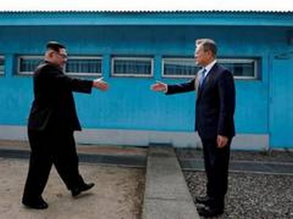 North Korean leader Kim Jong-un and South Korea President Moon Jae-in.