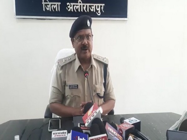 Jhabua Superintendent of Police Manoj Singh (Photo/ANI) 
