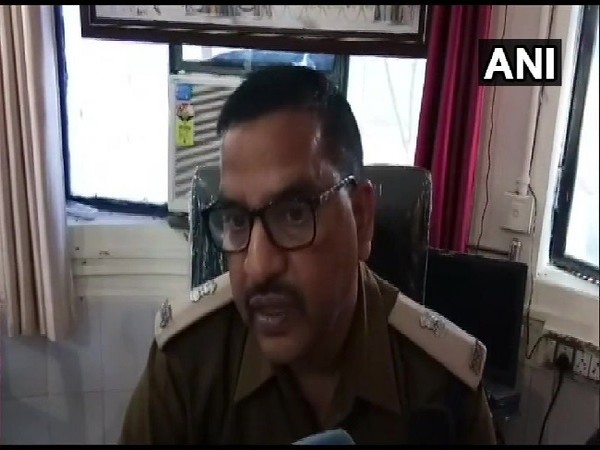 SP Yamunapar area in Prayagraj, Deependra Nath Chaudhary speaking to media on Saturday.