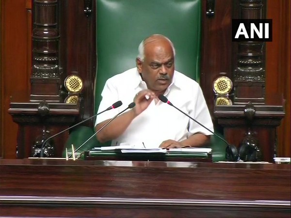 Karnataka Speaker KR Ramesh Kumar speaking in Assembly on Thursday.