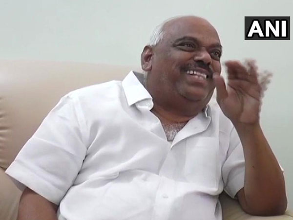 Karnataka Assembly Speaker KR Ramesh Kumar  talking to ANI on Thursday 
