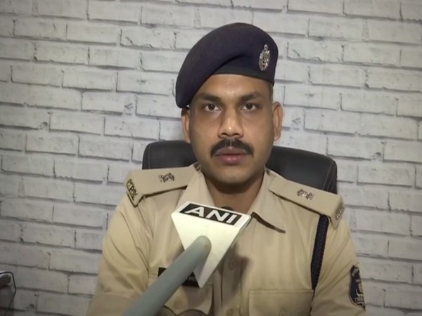Tarakeshwar Patel, Additional SP, Raipur speaking to ANI on Wednesday. (Photo/ANI)