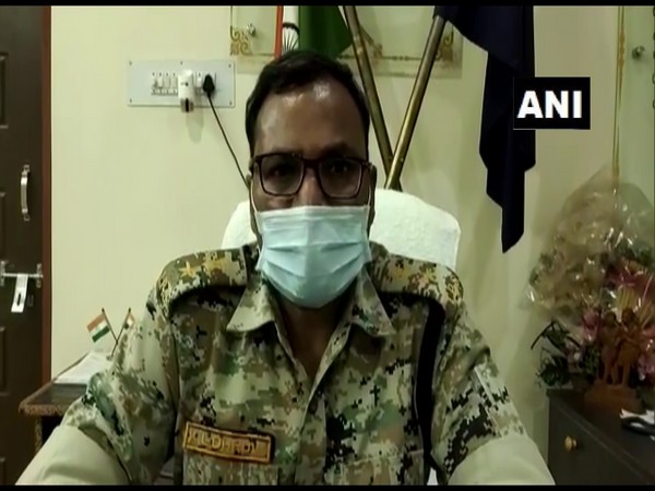 SP of Sukma L Dhruv. (Photo/ ANI)