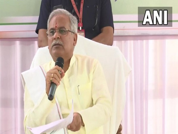 Chhattisgarh Chief Minister Bhupesh Baghel (Photo/ANI