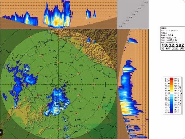 A visual representation of wind speed over Haryana, UP, Rajasthan (Photo/IMD)