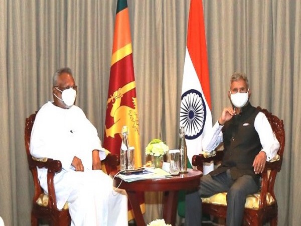 Jaishankar met Sri Lanka Minister Douglas Devananda (Photo Credit: Twitter/ S Jaishankar)