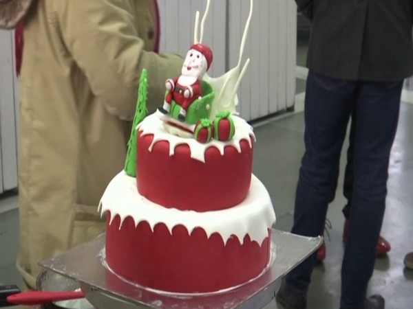 Cake baked by a participant of the cake baking competition. (ANI/pictures)