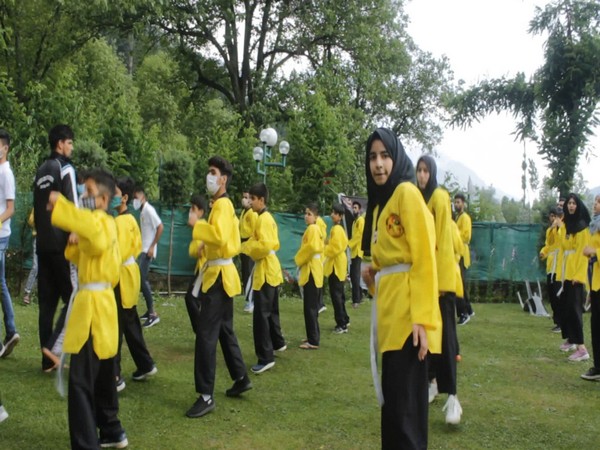 Students training for Sayokan, a Turkish martial art (Photo/ANI)