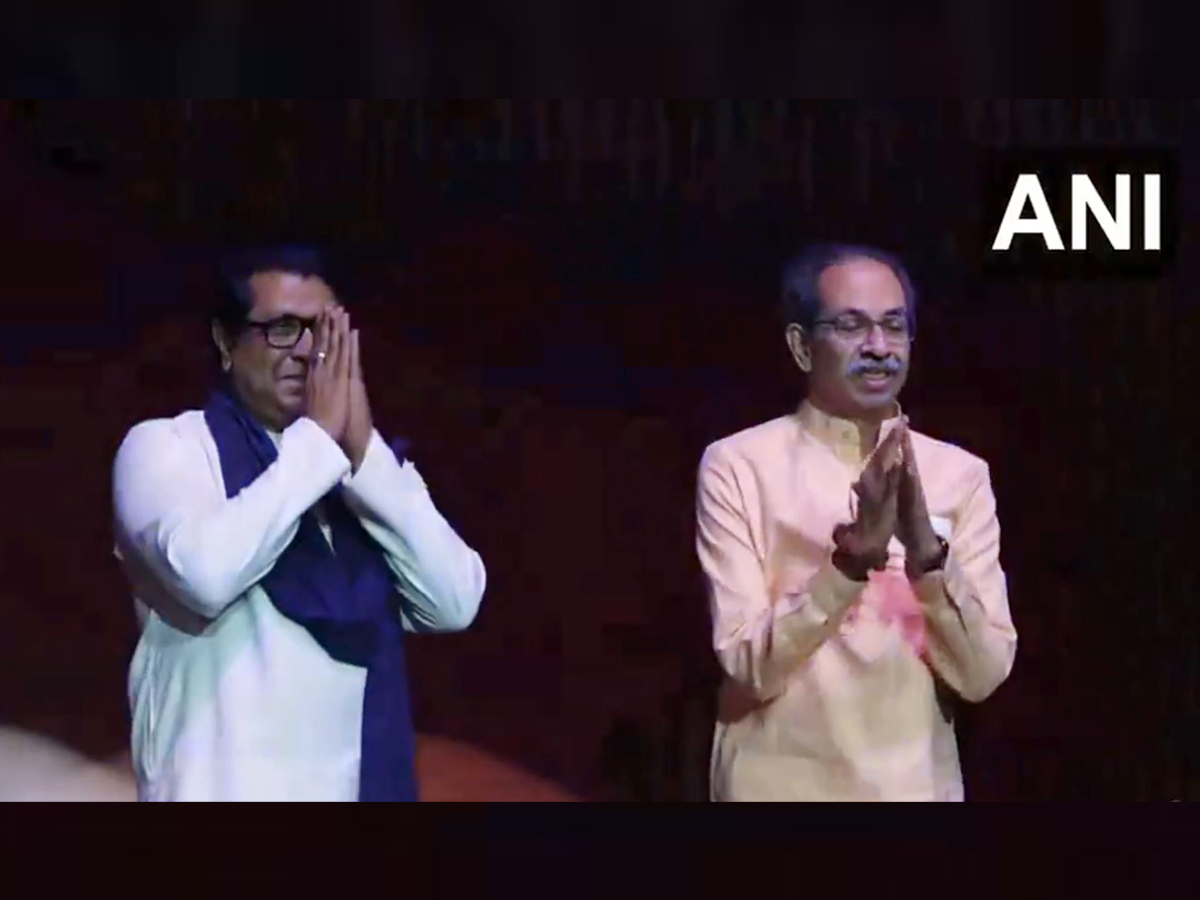 Raj and Uddhav Thackeray. (Photo/ANI)