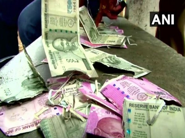 Currency notes worth Rs 50,000 of a farmer were destoyed by rats in Coimbatore district (Photo/ANI)