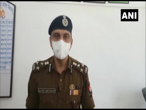 Kanpur's Senior Superintendent of Police Preetinder Singh. (Photo/ANI)