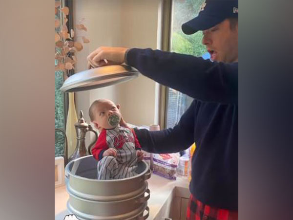 John Mulaney with son Malcolm Hiep (Image source: Instagram)