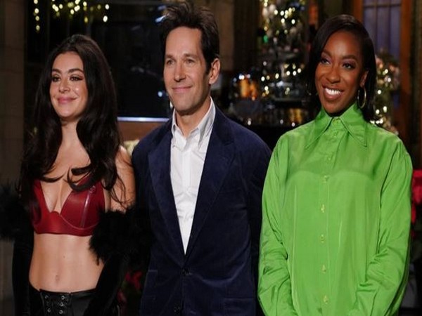 Charli XCX, Paul Rudd and Ego Nwodim (L to R) (Image source; Instagram)