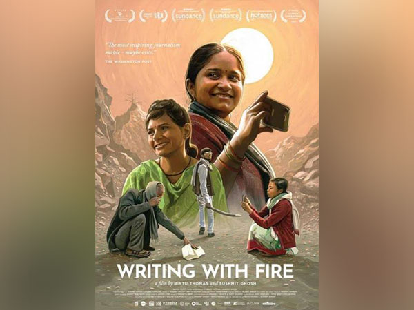 Poster of 'Writing with Fire' (Image source: Instagram)