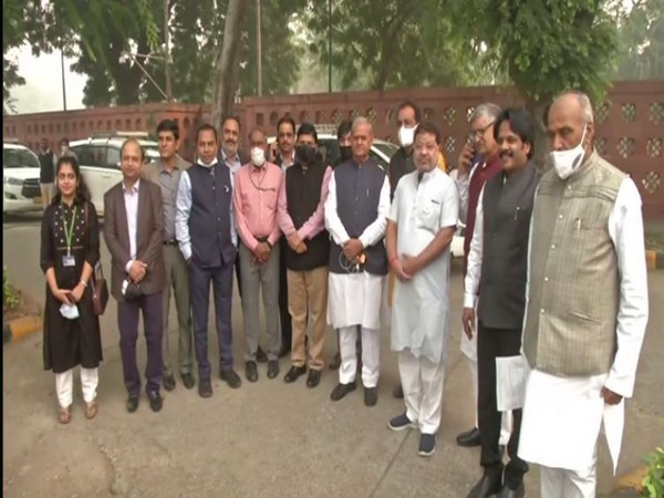 Members of Standing Committee on Urban Development leaving for Agra on Friday (Photo/ANI)